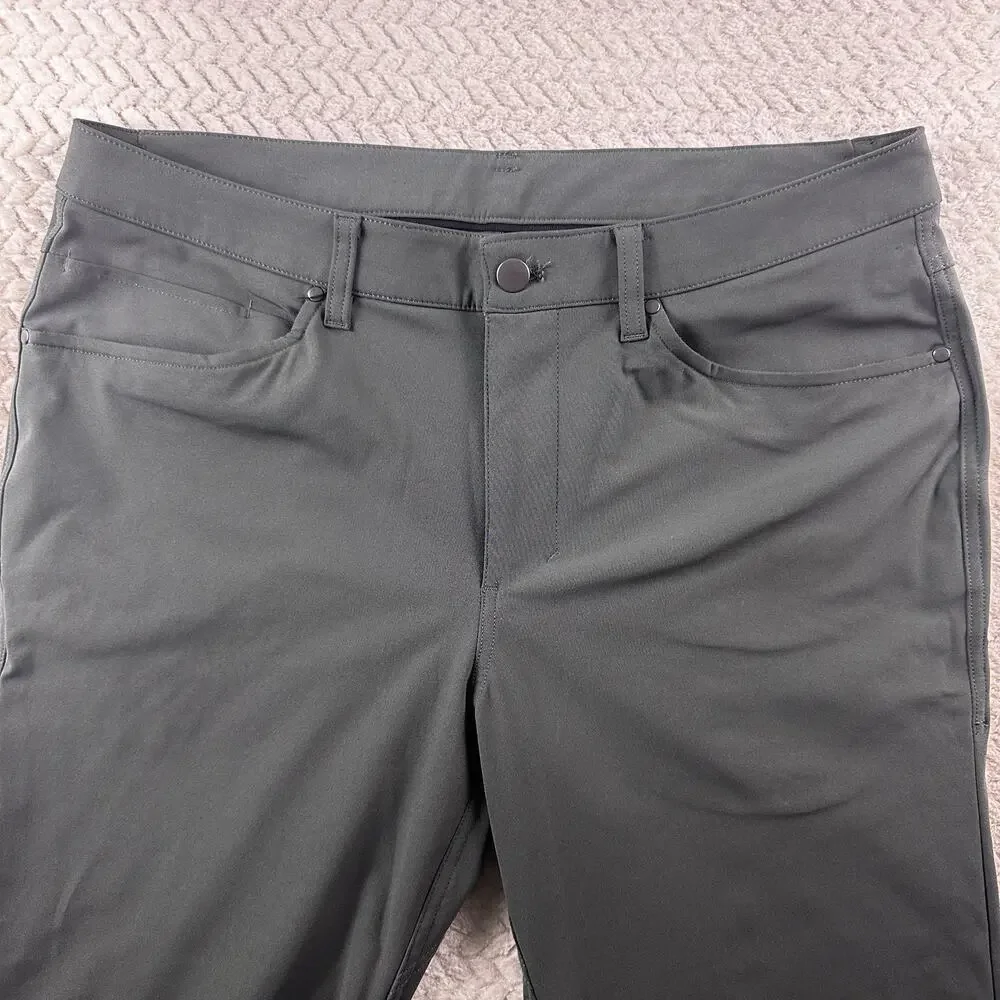Lululemon ABC Classic Warpstreme Pants - Men's Size‎ 34- Green